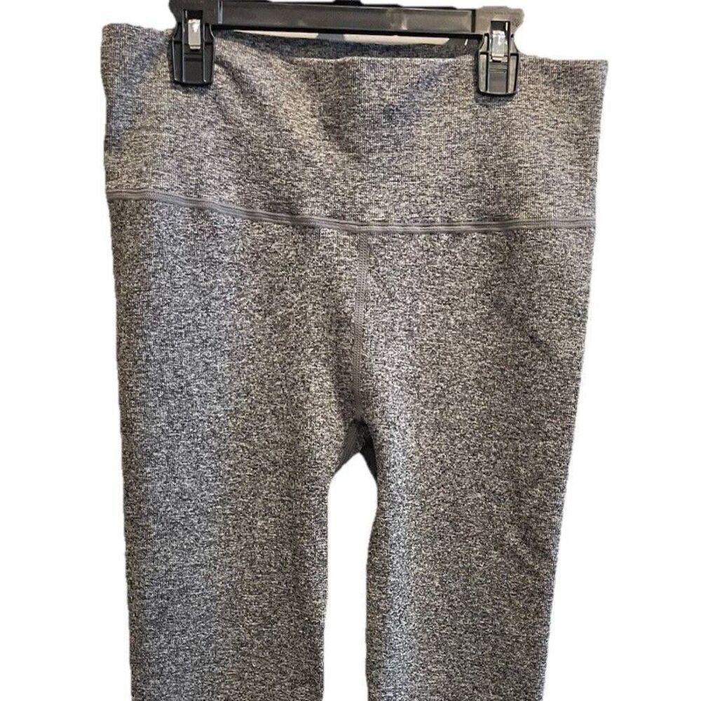 Love & Sports Gray seamless leggings Sz L Women’s Athleisure Gym Heather 12-14